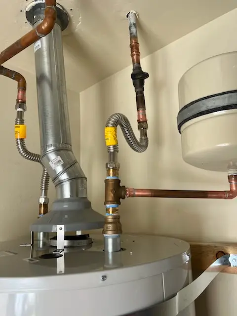 Water heater installation and plumbing repair in Monterey Acres