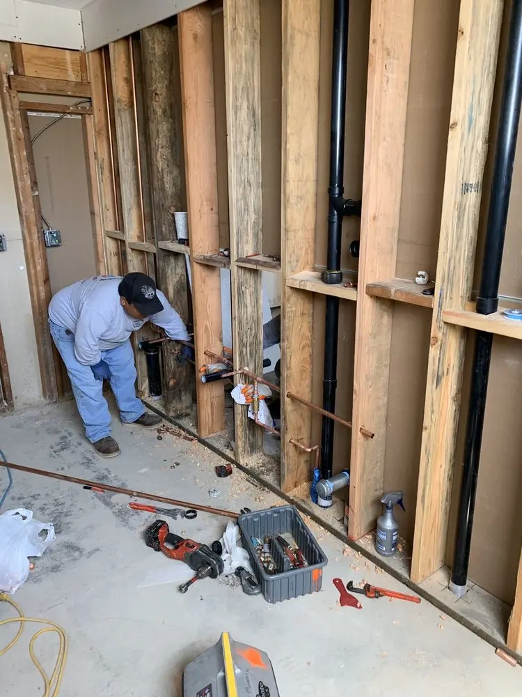 Commercial rough-in plumbing for Gas Line Repair in Monterey Acres